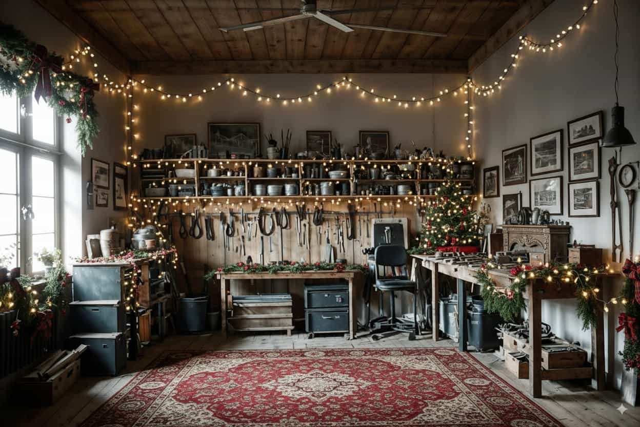 Espacio bohemio generado con IA