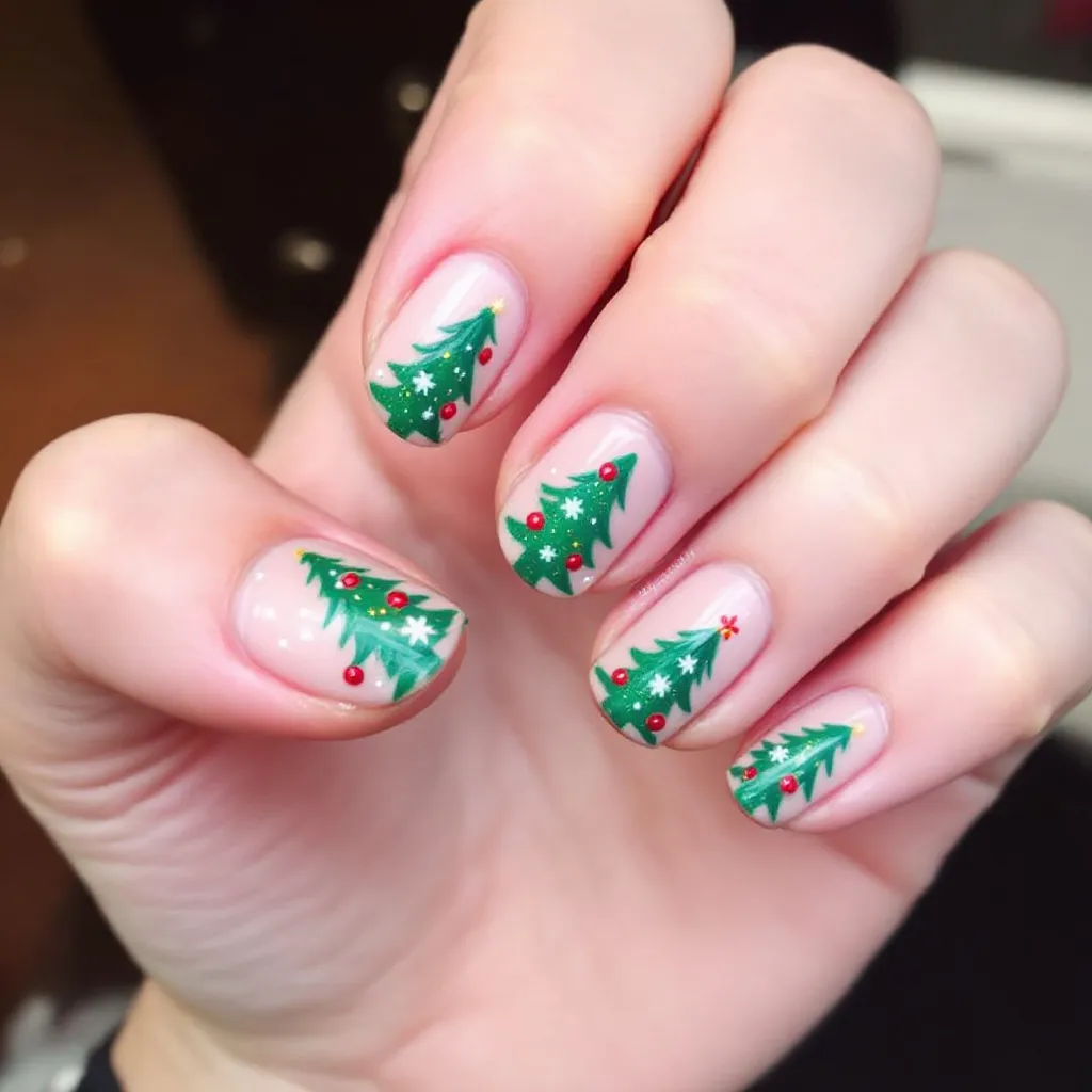 Estilo Acrílico Ombré con Flores