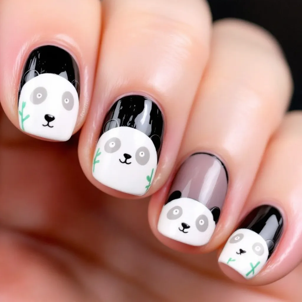 Gel Art con Detalles Tropicales