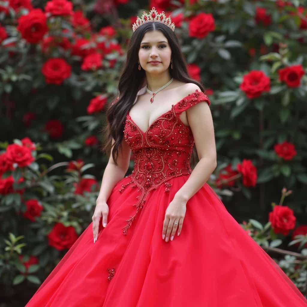 Glamorous Quinceañera Photo