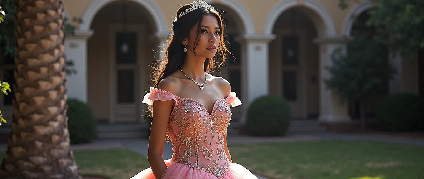 Elegant Quinceañera Portrait